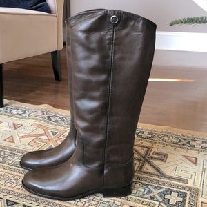 NWOT Melissa Button 2 Wide Calf Boots in Smoke